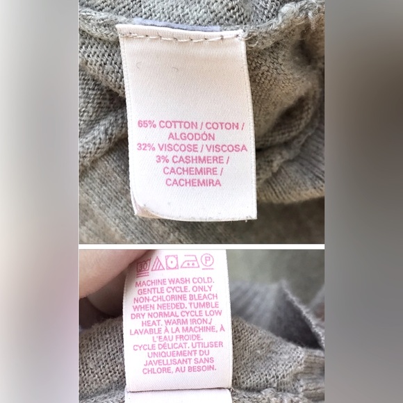 SOLD VS Cashmere Blend Open-Back Oversized Sweater| Size L - Picture 7 of 7